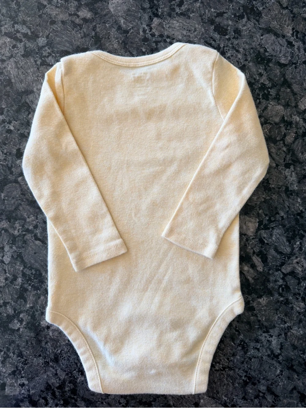 3/$15 Baby GAP Yellow Cotton Future Musician Long Sleeve Bodysuit 6-12M